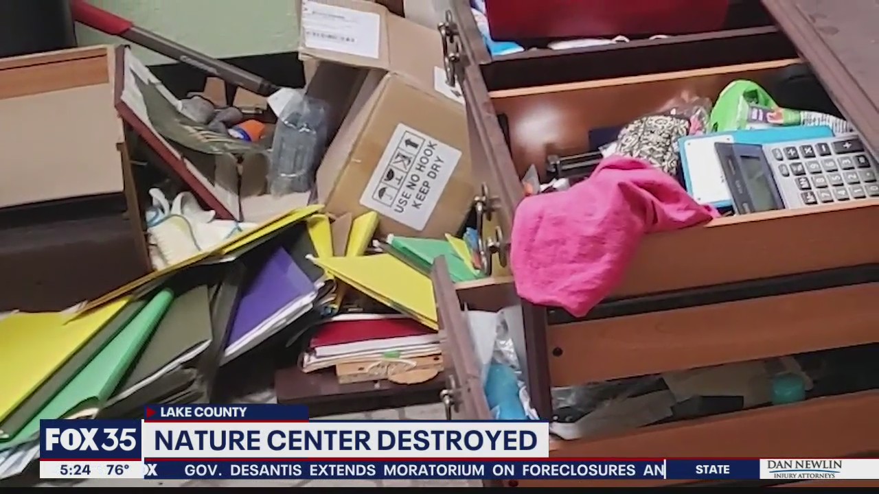 Lake County nature center destroyed