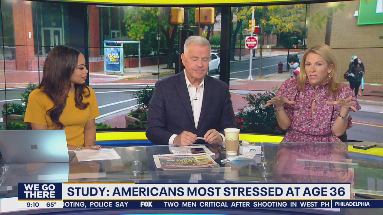 Study: Americans most stressed at age 36
