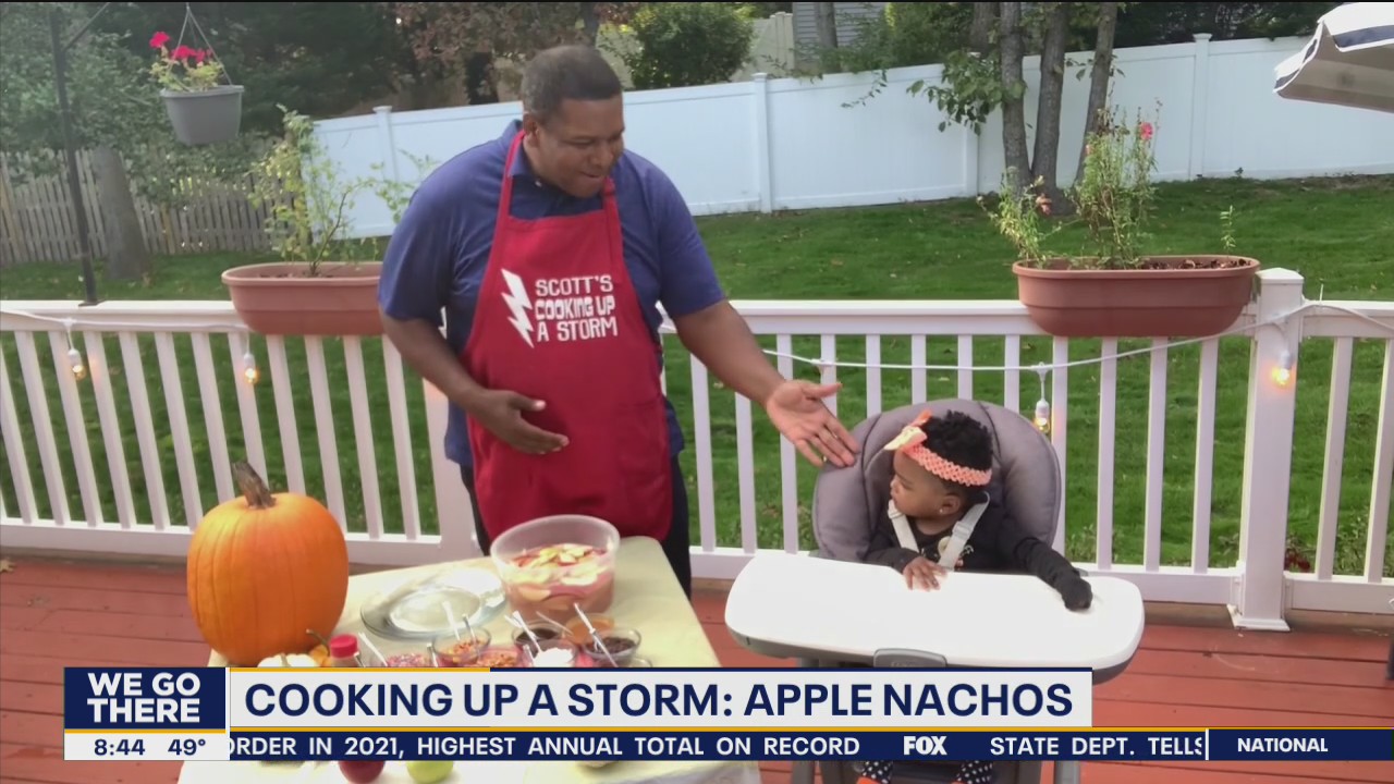 Cooking up a storm: Apple nachos