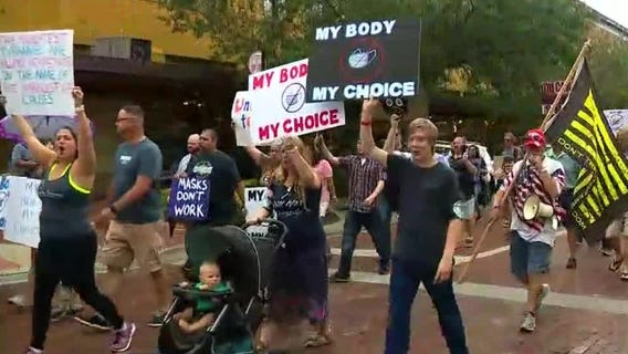 Frustrations boil over mask mandate