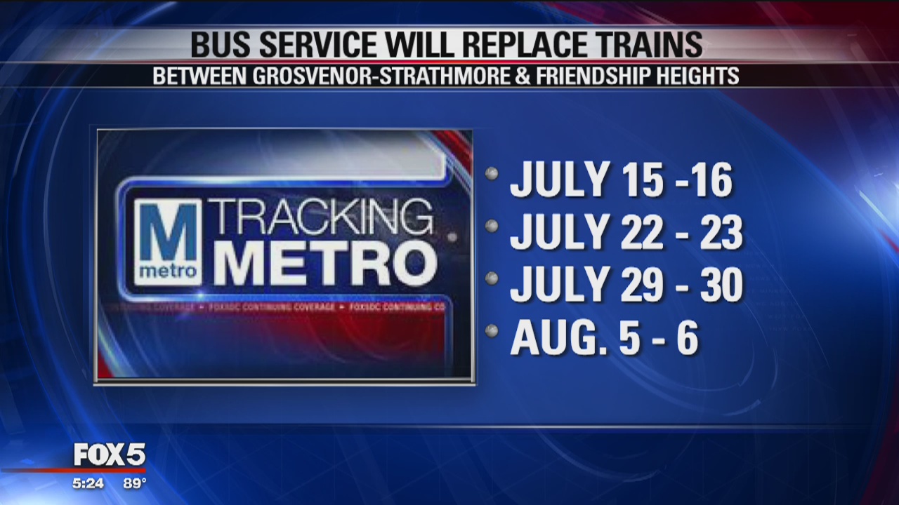 Red Line closures to be July 15 as Metro tests new waterproofing system