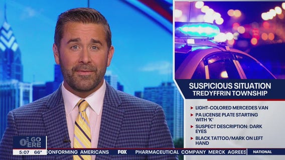 Tredyffrin Twp. police are on high alert after suspicious interaction a driver had with students