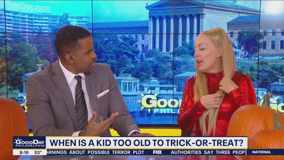 When is a kid too old to trick-or-treat?