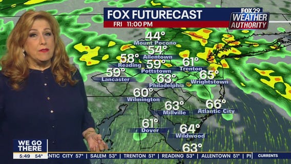 Weather Authority: Friday, 5 a.m. update