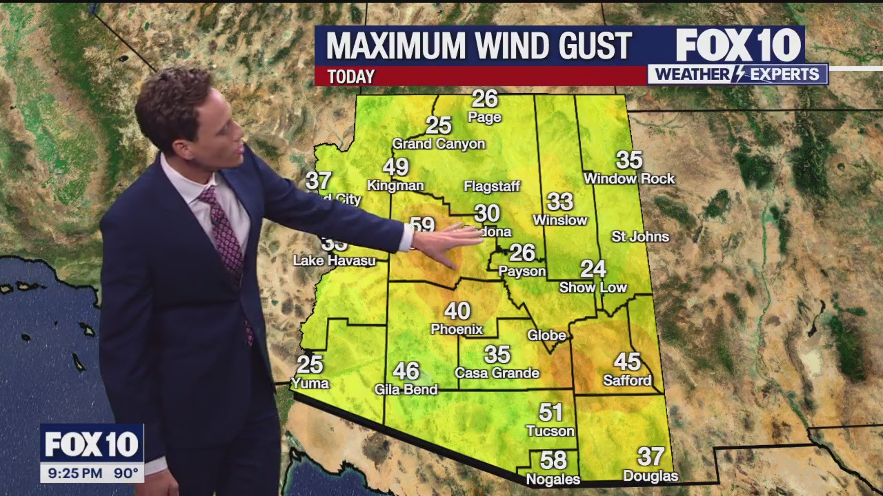 9 p.m. Weather Forecast - 7/21/24