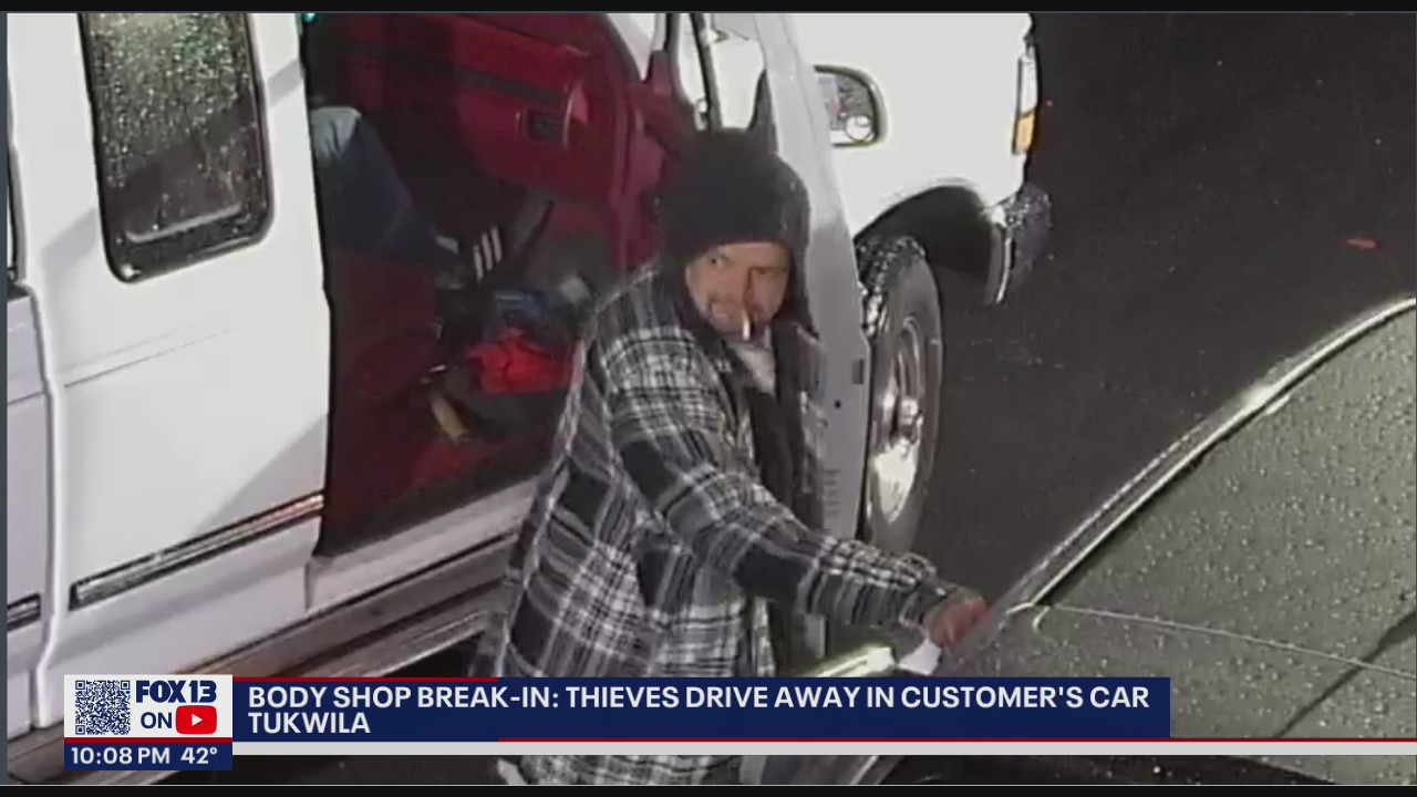 'It breaks my heart:' Thieves steal customized sports car from Tukwila body shop