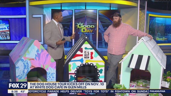 Local designers create decorated dog houses to help area non-profits