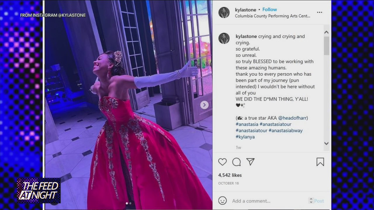 Actress Kyla Stone talks about her history-making role as Anastasia