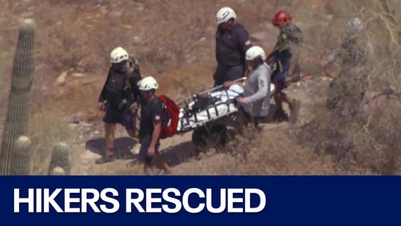 Stranded kids rescued from Scottsdale hiking trail