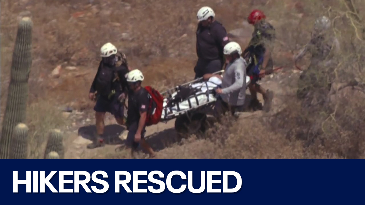 Stranded kids rescued from Scottsdale hiking trail