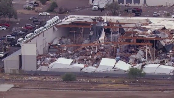 Worker still missing after roof collapse in Phoenix