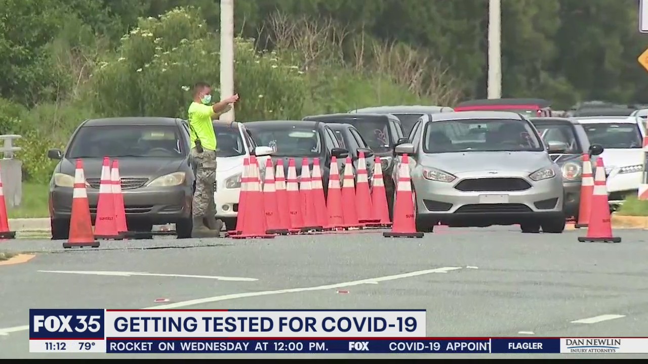 Getting tested for COVID-19