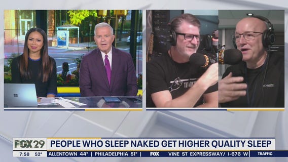 People who sleep naked get higher quality sleep, survey finds
