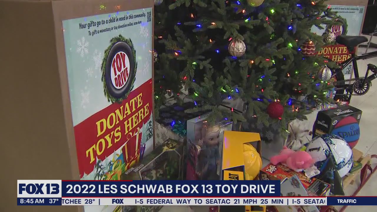 FOX 13, Les Schwab team up for annual Toy Drive