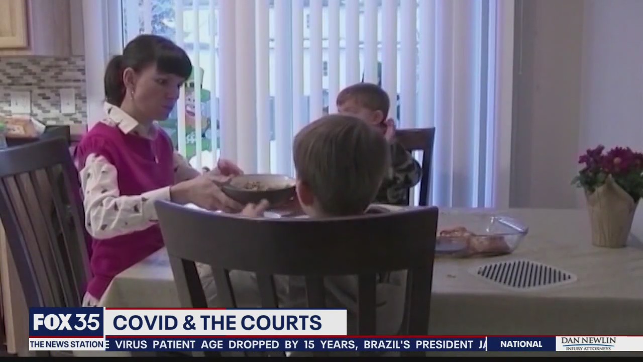 Courts and families impacted by COVID-19