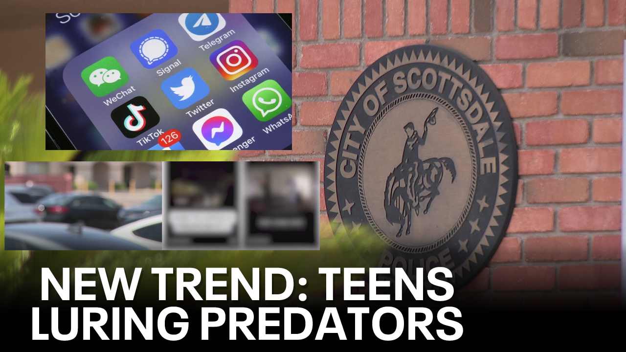 Teens lure predators in new social media trend