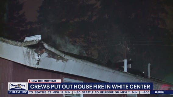 Crews put out house fire in White Center