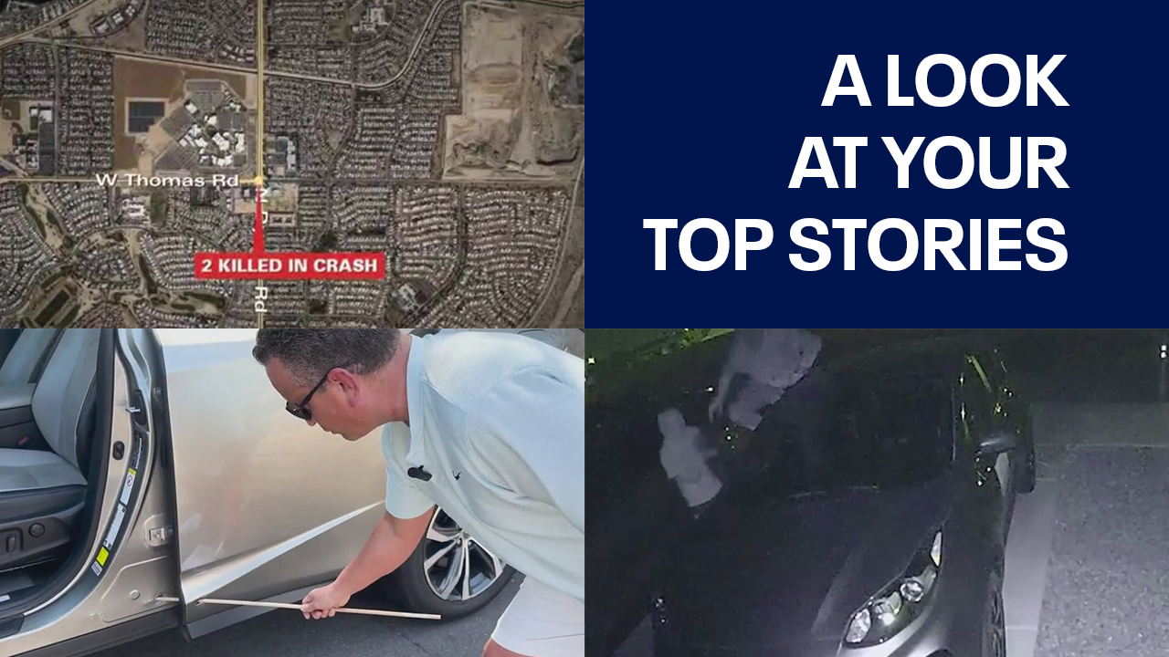 Car hit in shootout; 2 killed in crash | Nightly Roundup