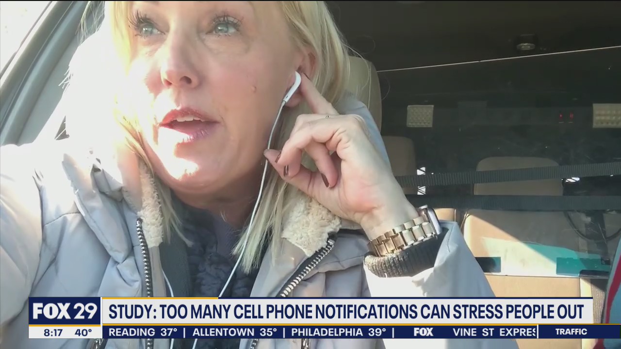 Study: Too many cell phone notifications can stress people out