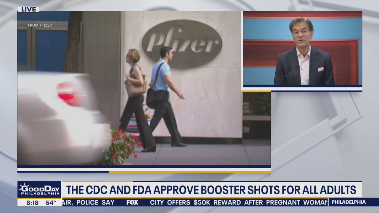 CDC and FDA approve booster shots for all adults