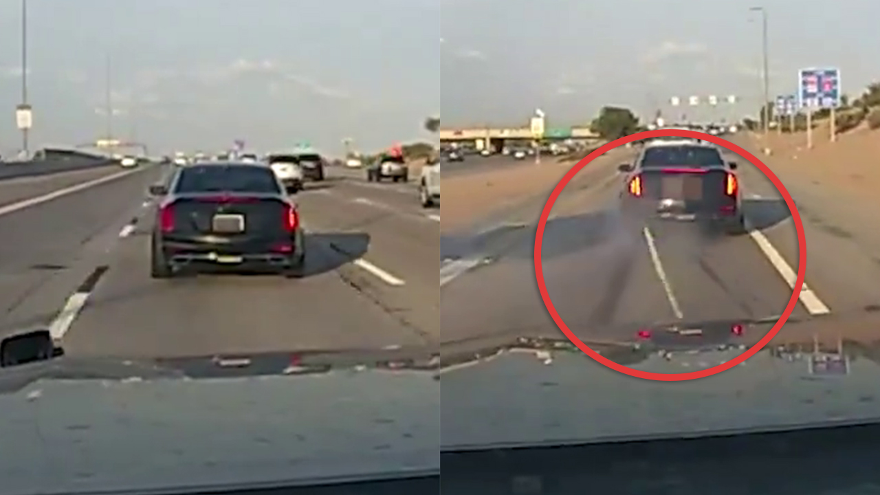 Watch: Grappler used on Arizona driver