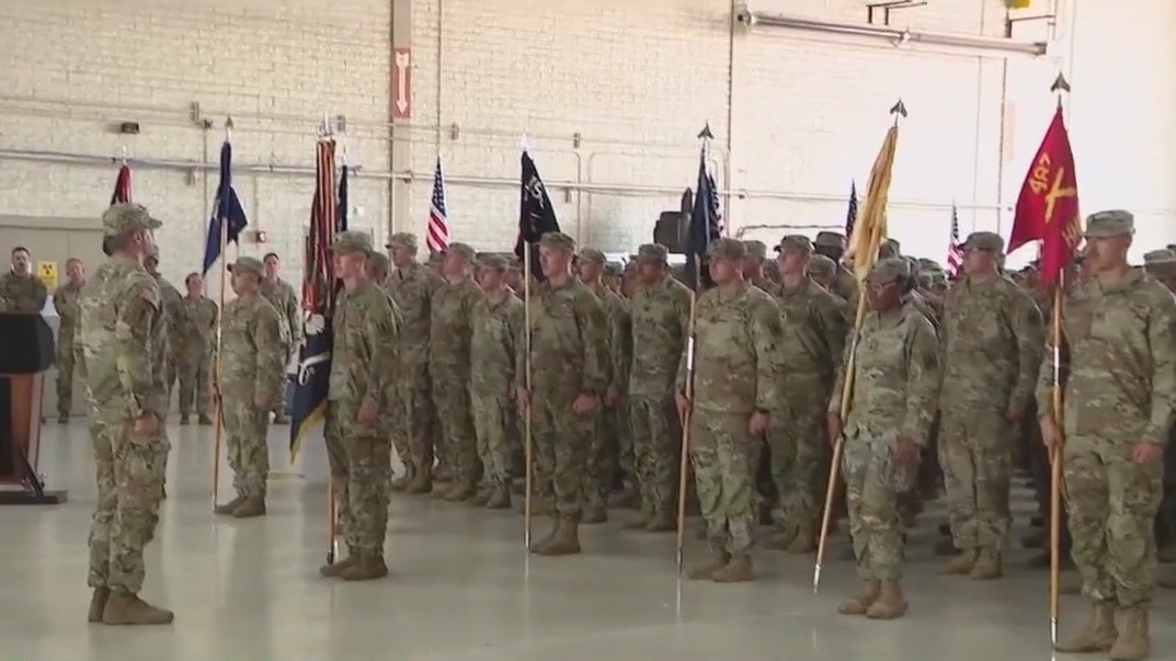 National Guard troops return home after 9-month tour