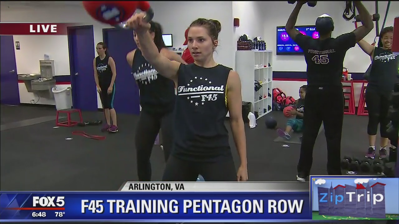 Pentagon Row | Zip Trip: F45 Training