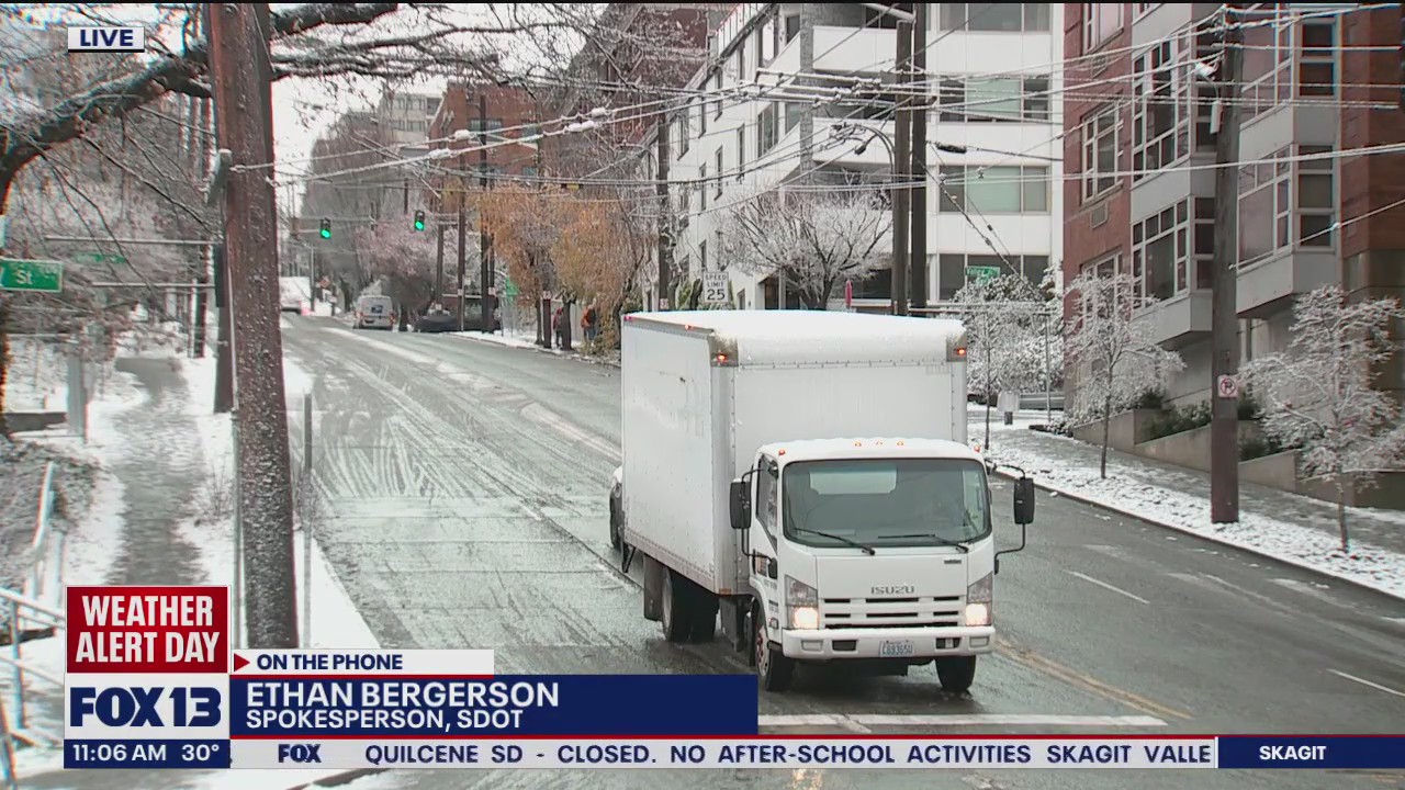 Good Day Seattle talks to SDOT about the city?s snow response, road conditions