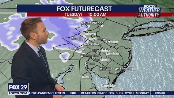 Weather Authority: 6 p.m. Monday forecast