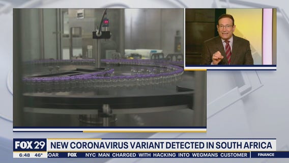 New coronavirus variant detected in South Africa