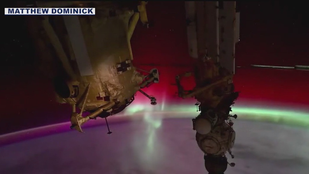 NASA's Matthew Dominick captures Northern Lights