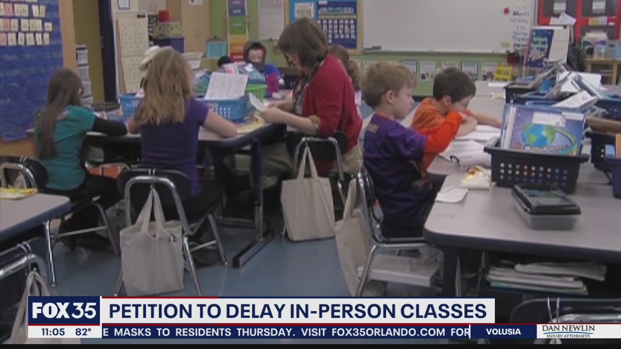 Petition to delay in-person classes in Florida