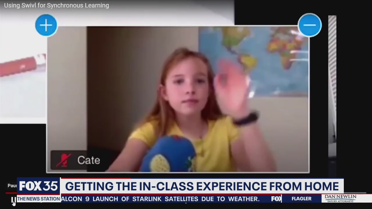 Getting classroom experience from home
