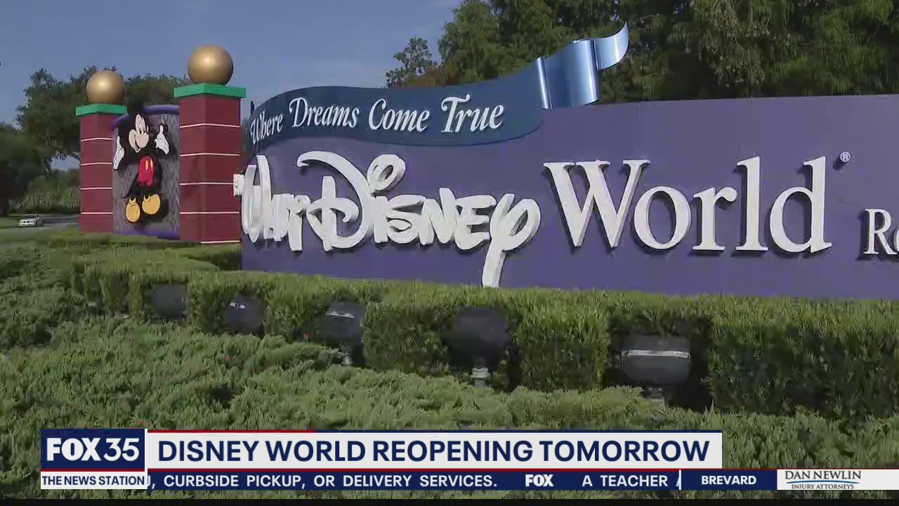Disney World reopens to public on Saturday