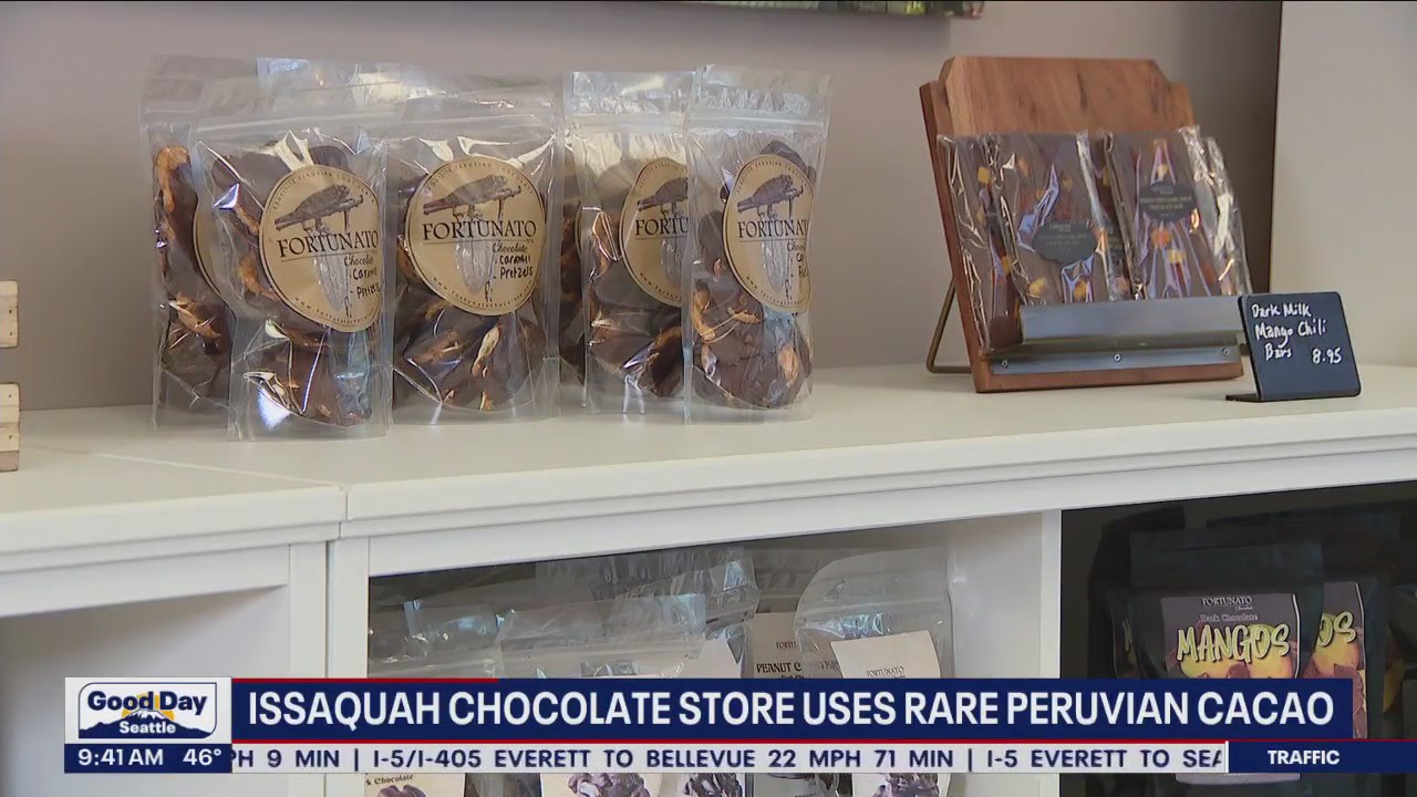 Issaquah chocolate shop uses rare Peruvian cacao