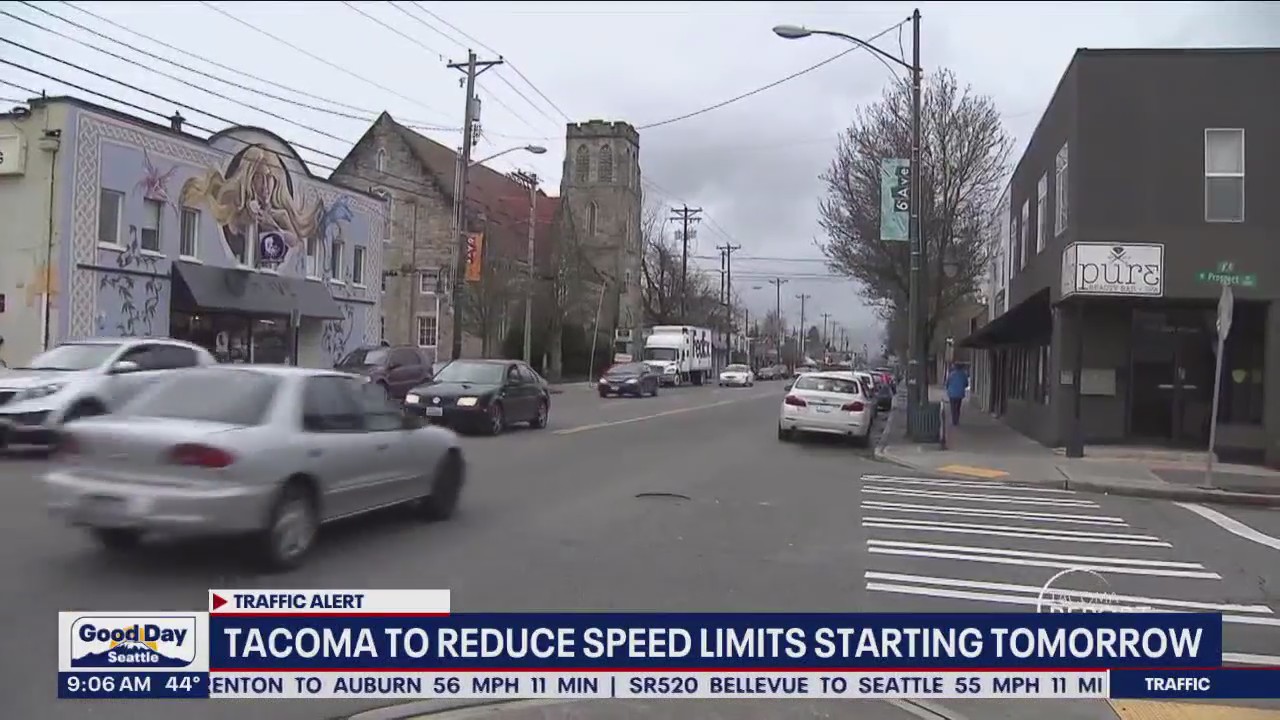 Tacoma reducing speed limits in some areas