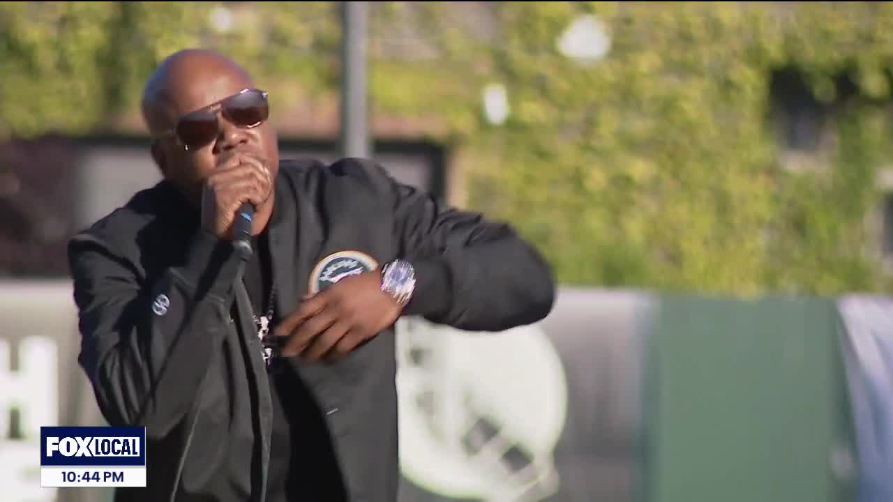 Rapper Too $hort shows love for Oakland at Ballers game | KTVU FOX 2