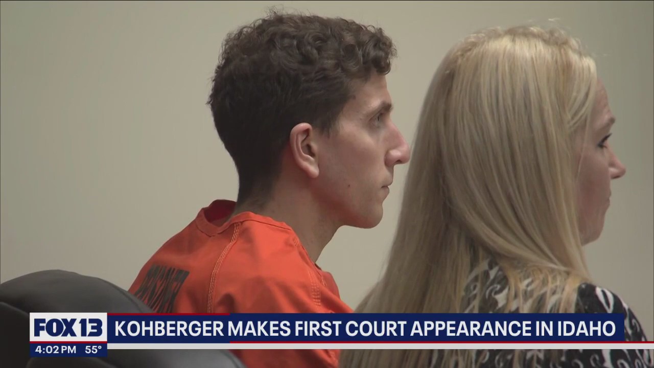 Idaho murders: Bryan Kohberger makes first court appearance, court ...