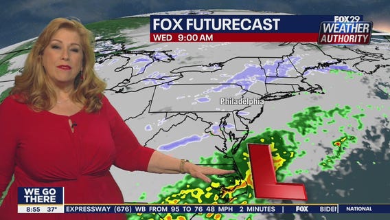 Weather Authority: Tuesday 8 a.m. update