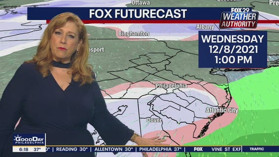 Weather Authority: Wednesday, 6 a.m. update