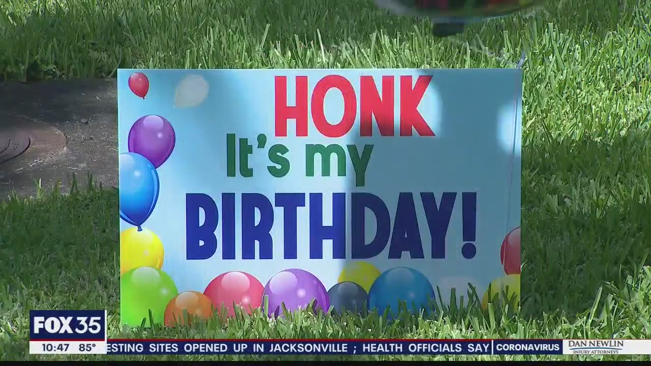 Special birthday surprise held for Winter Park nursing home resident