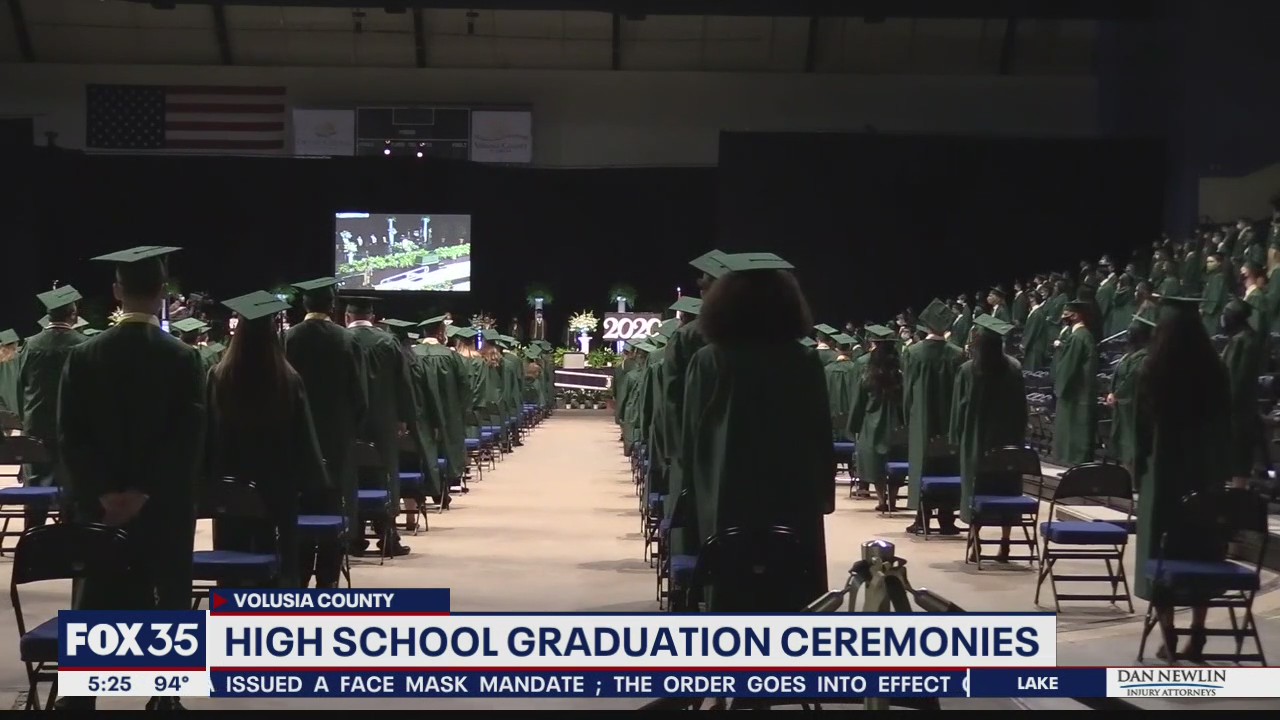 High school graduation ceremonies held in Volusia County