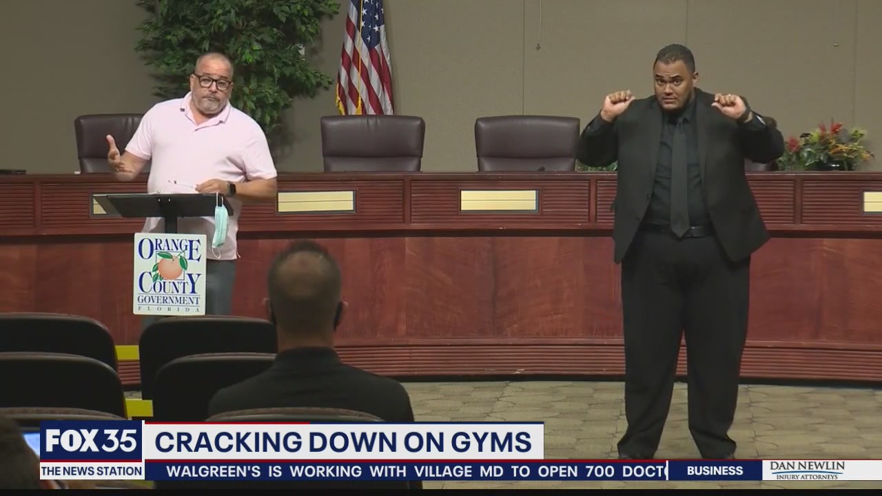 Orange County cracking down on gyms