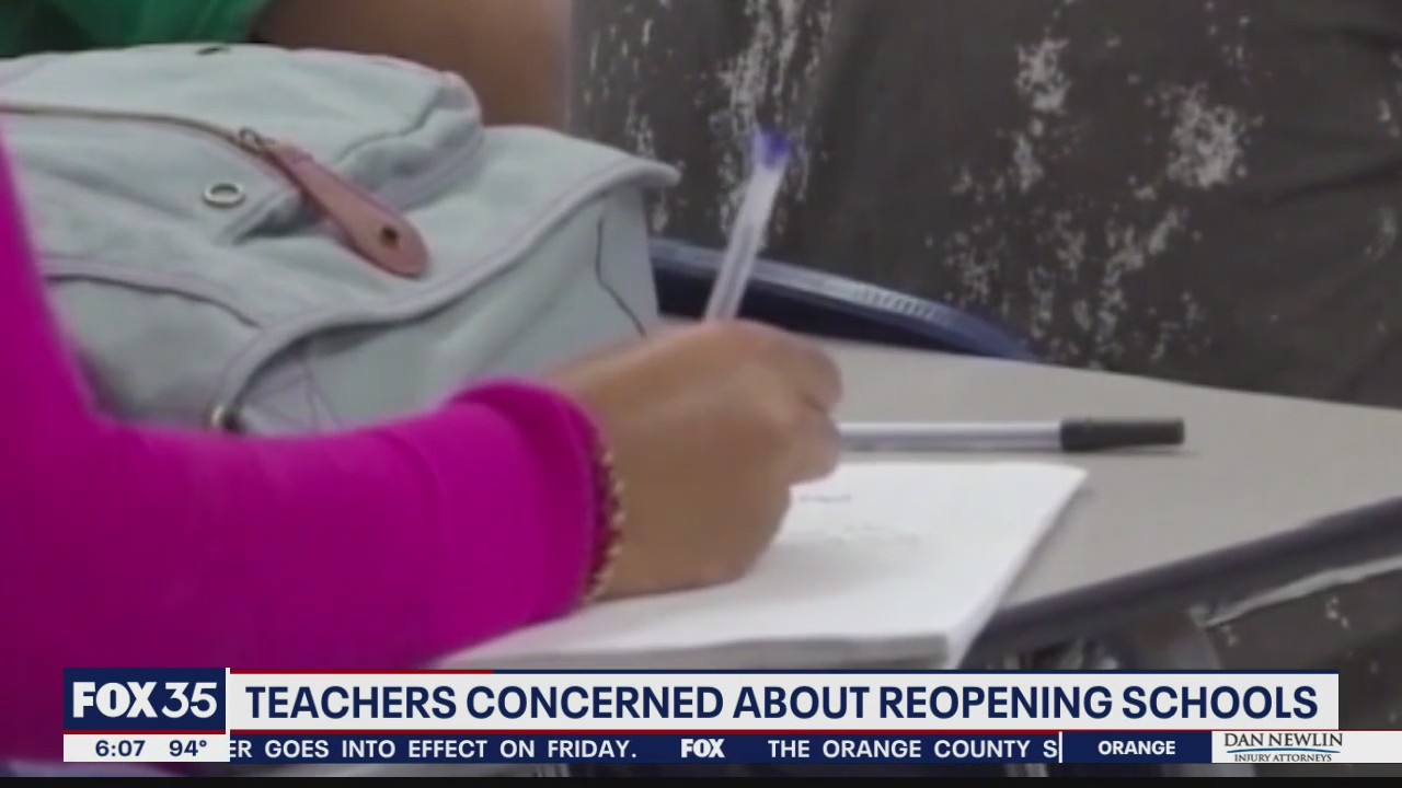 Teachers concerned about returning to classroom