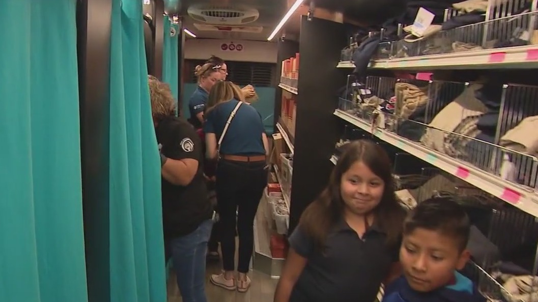 Operation School Bell provides donations for students