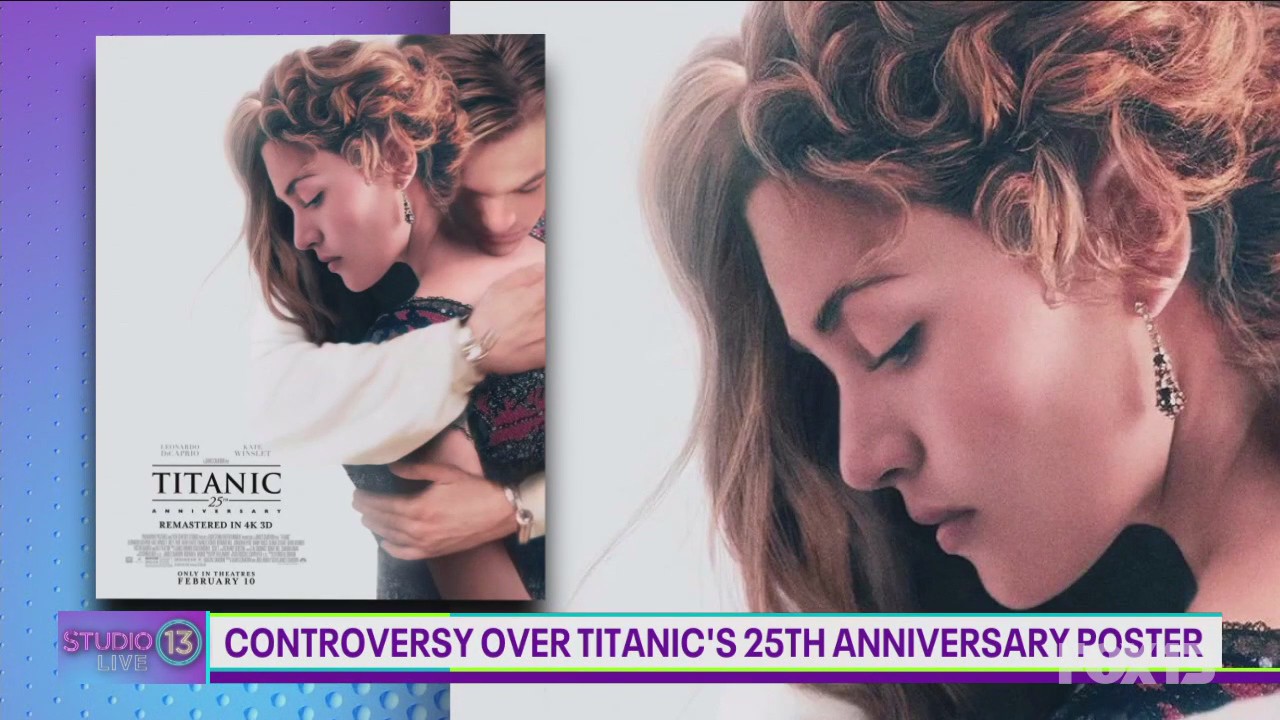 Controversy over Titanic's 25th Anniversary poster