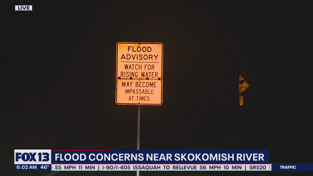 Flood concerns near Skokomish River