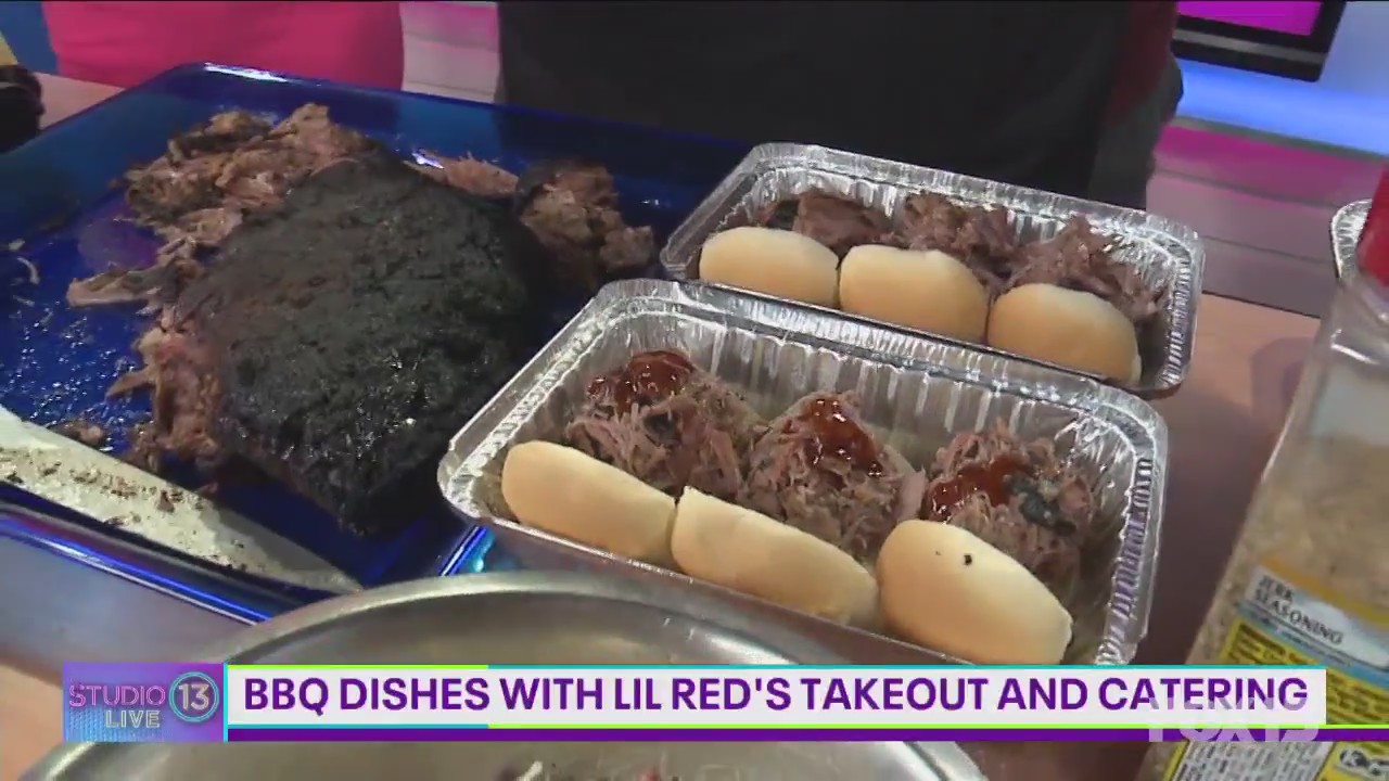 BBQ dishes with Lil Red's Takeout and Catering