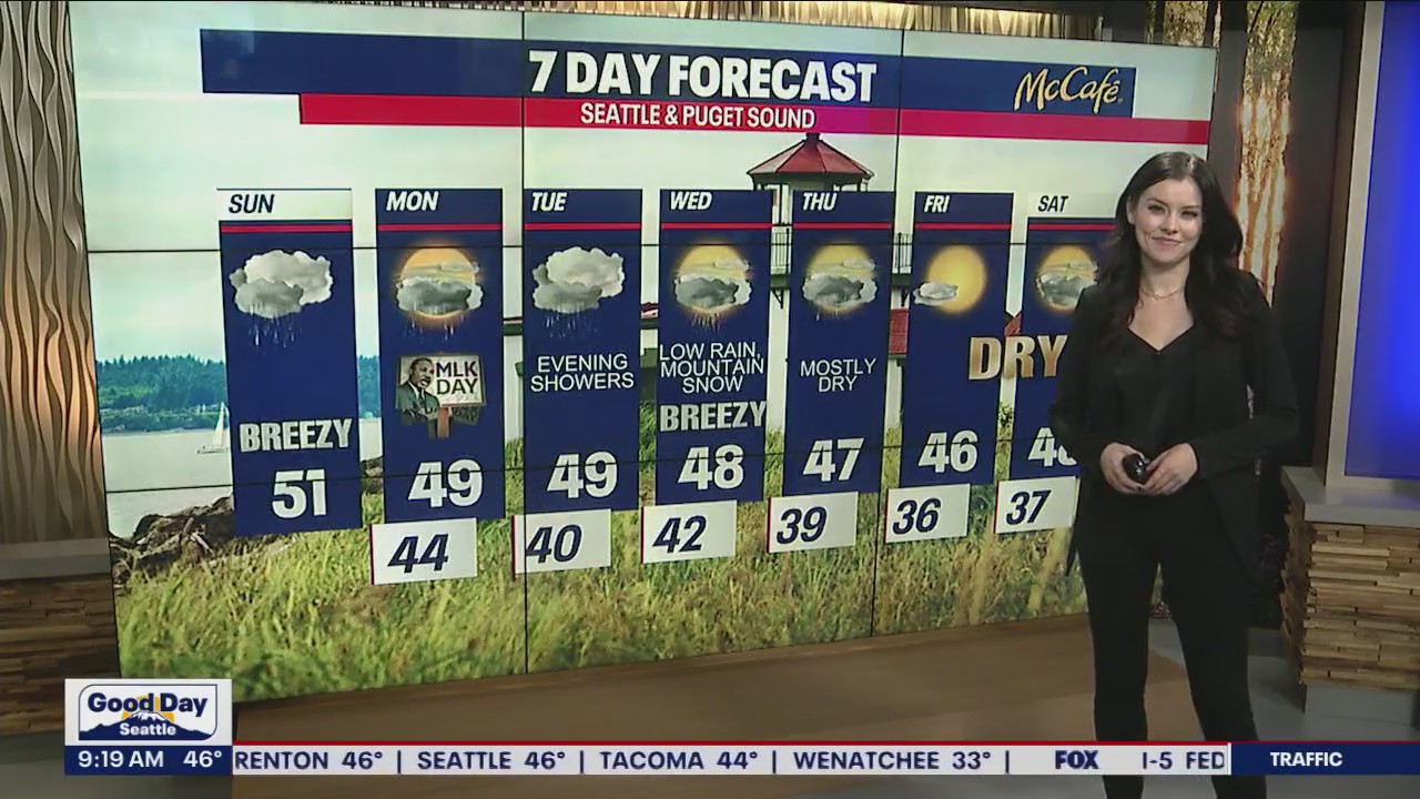 Cloudy, drizzly week ahead