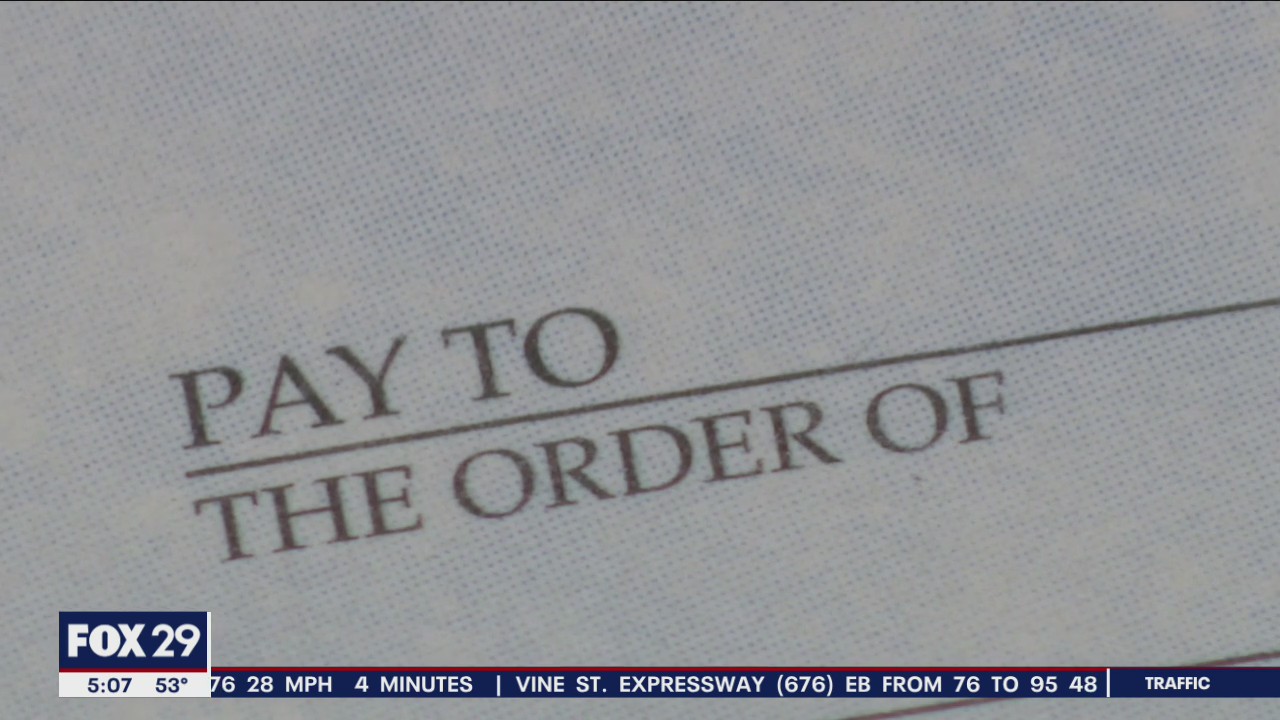 Thieves ?washing? and cashing checks stolen from mail, Philadelphia police warn